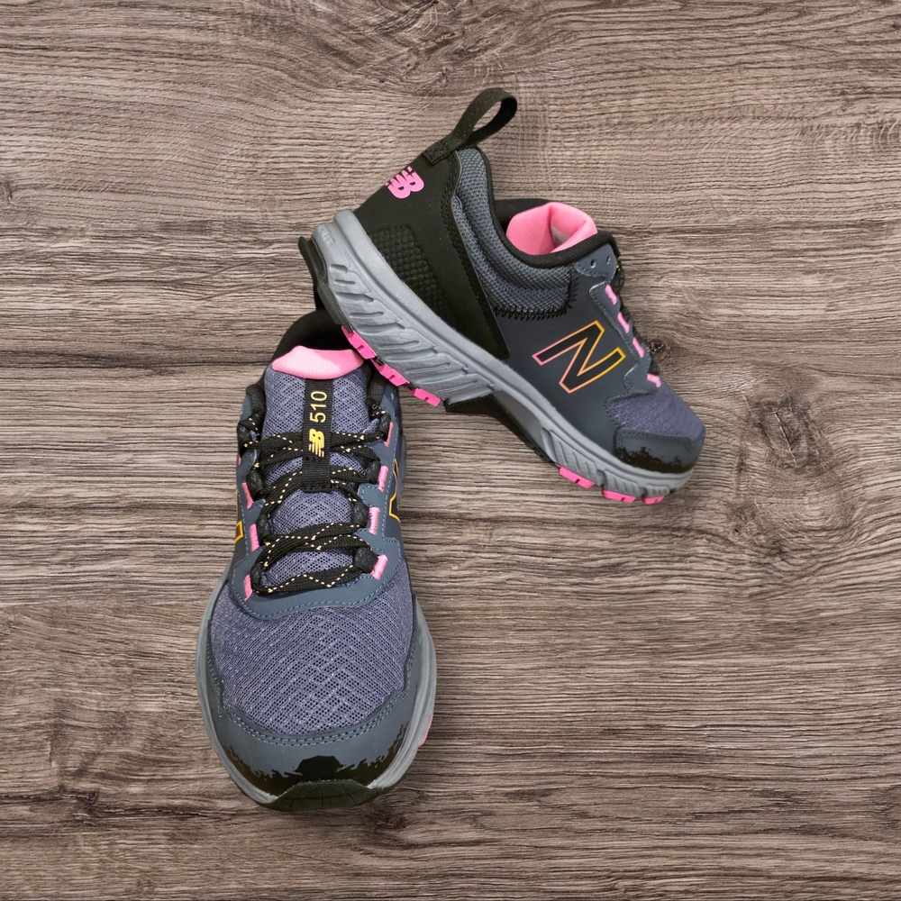New Balance Gray and Pink Athletic Shoes for Performance